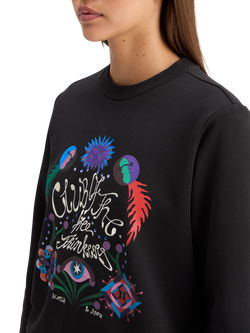 EMBROIDERED REGULAR FIT SWEATSHIRT