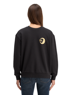 FRONT BACK FESTIVE ARTWORK RELAXED FIT SWEATSHIRT