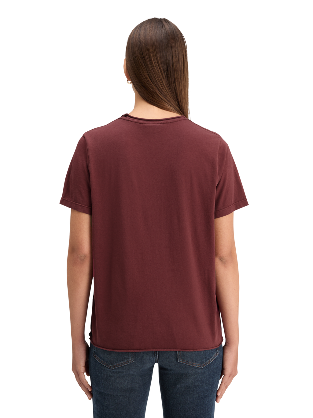 WASHED WITH CHEST ARTWORK RELAXED FIT T-SHIRT