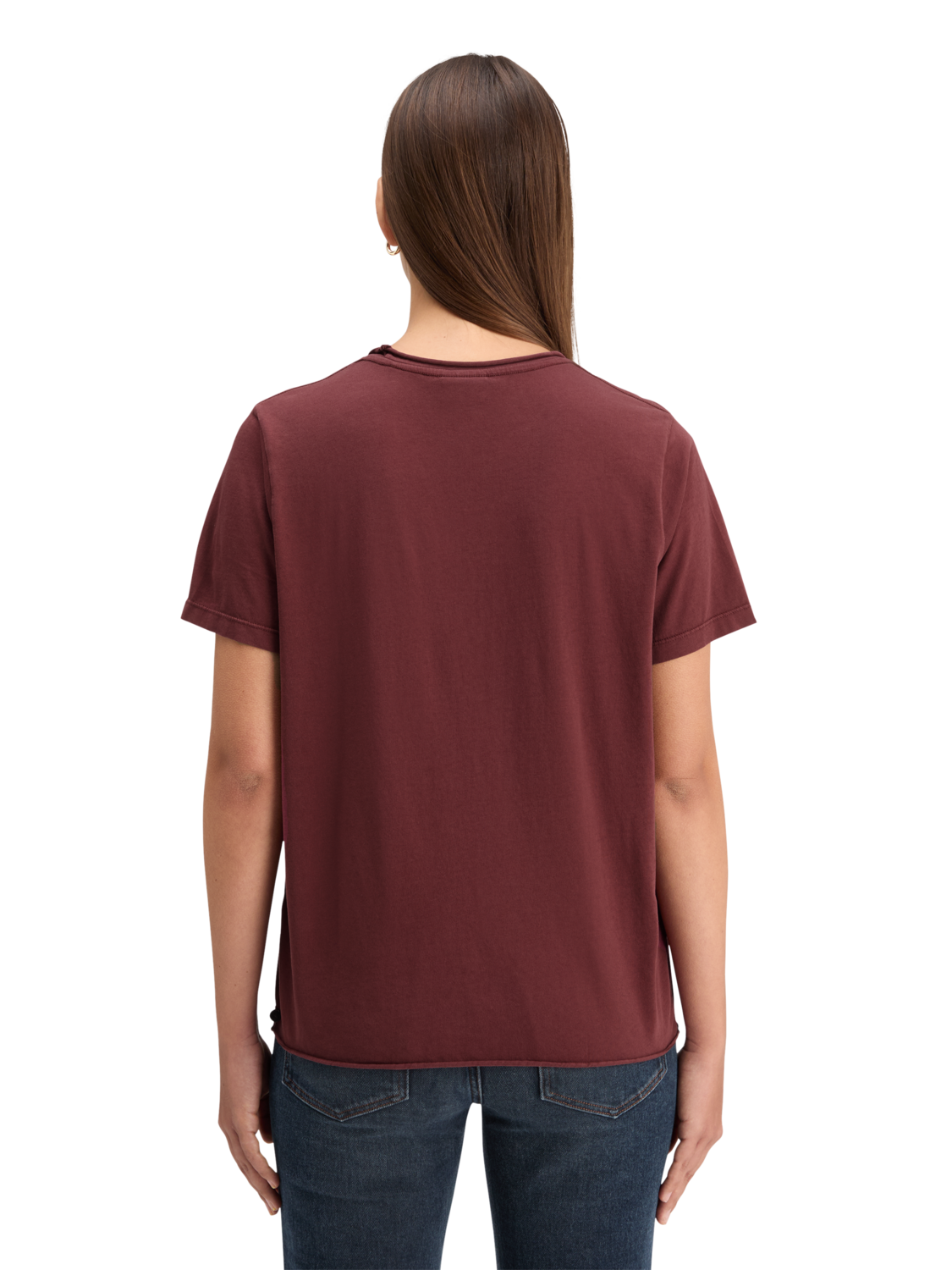 WASHED WITH CHEST ARTWORK RELAXED FIT T-SHIRT