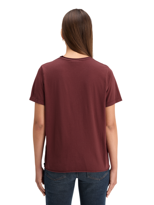 WASHED WITH CHEST ARTWORK RELAXED FIT T-SHIRT