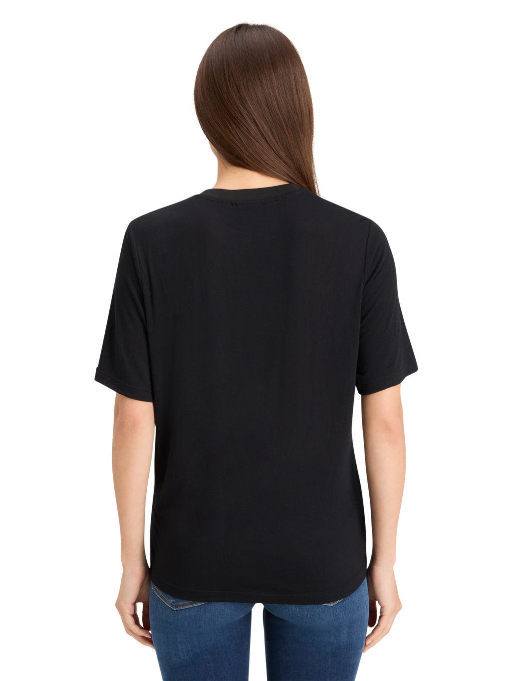 BURN OUT ARTWORK RELAXED FIT T-SHIRT