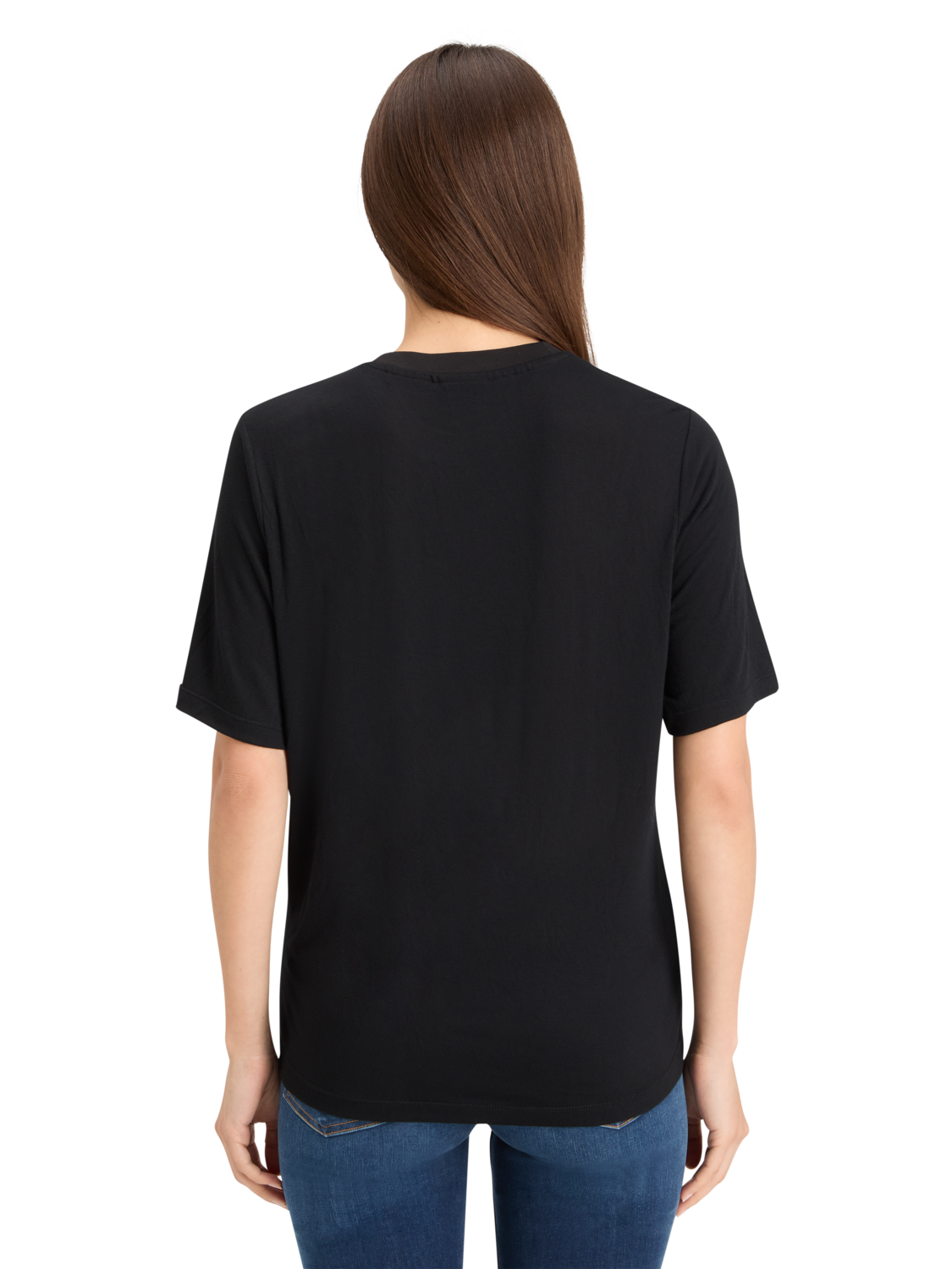 BURN OUT ARTWORK RELAXED FIT T-SHIRT