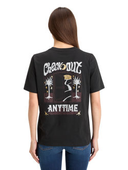 FRONT BACK FESTIVE ARTWORK RELAXED FIT T-SHIRT