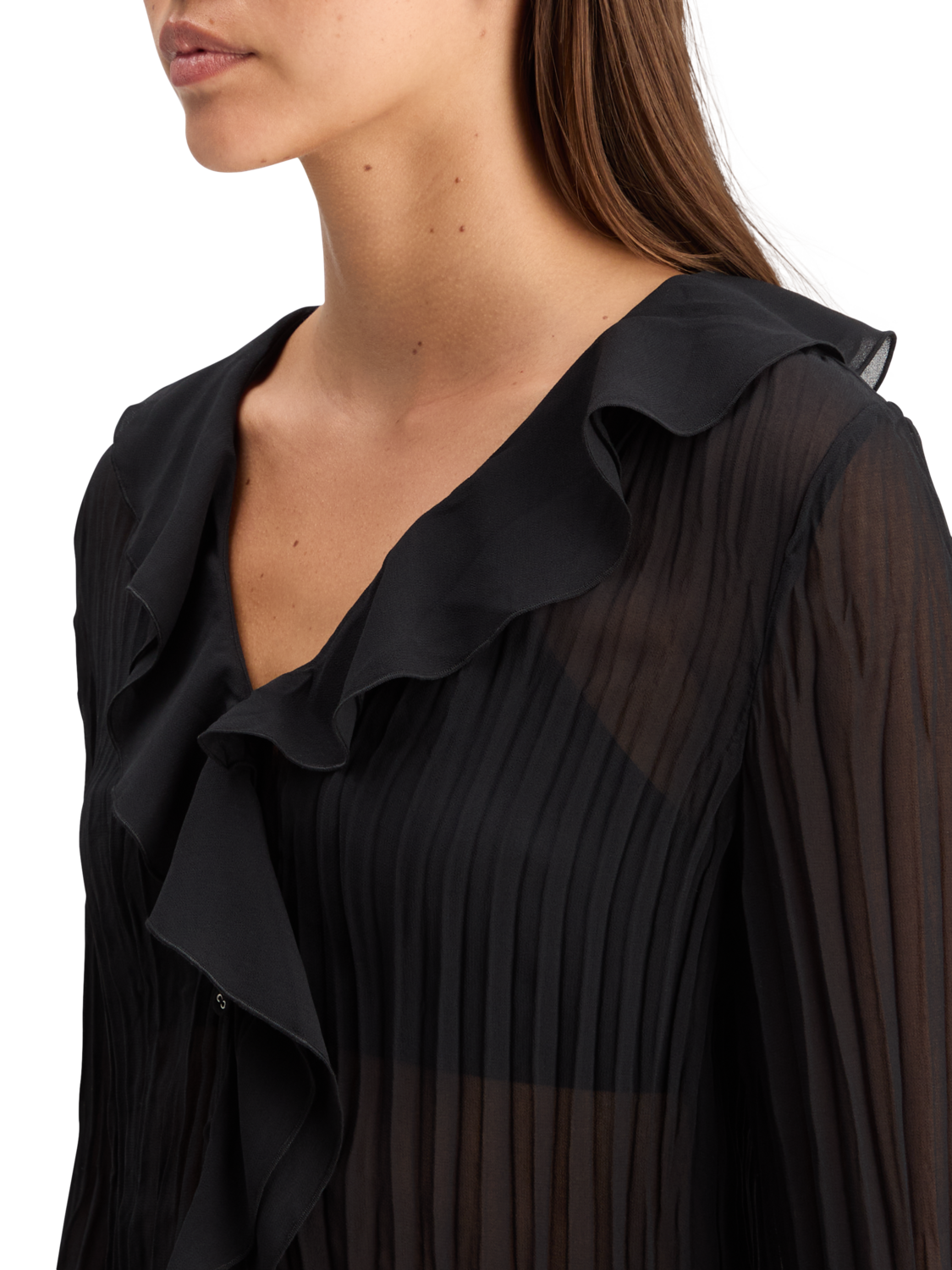 RUFFLED TOP