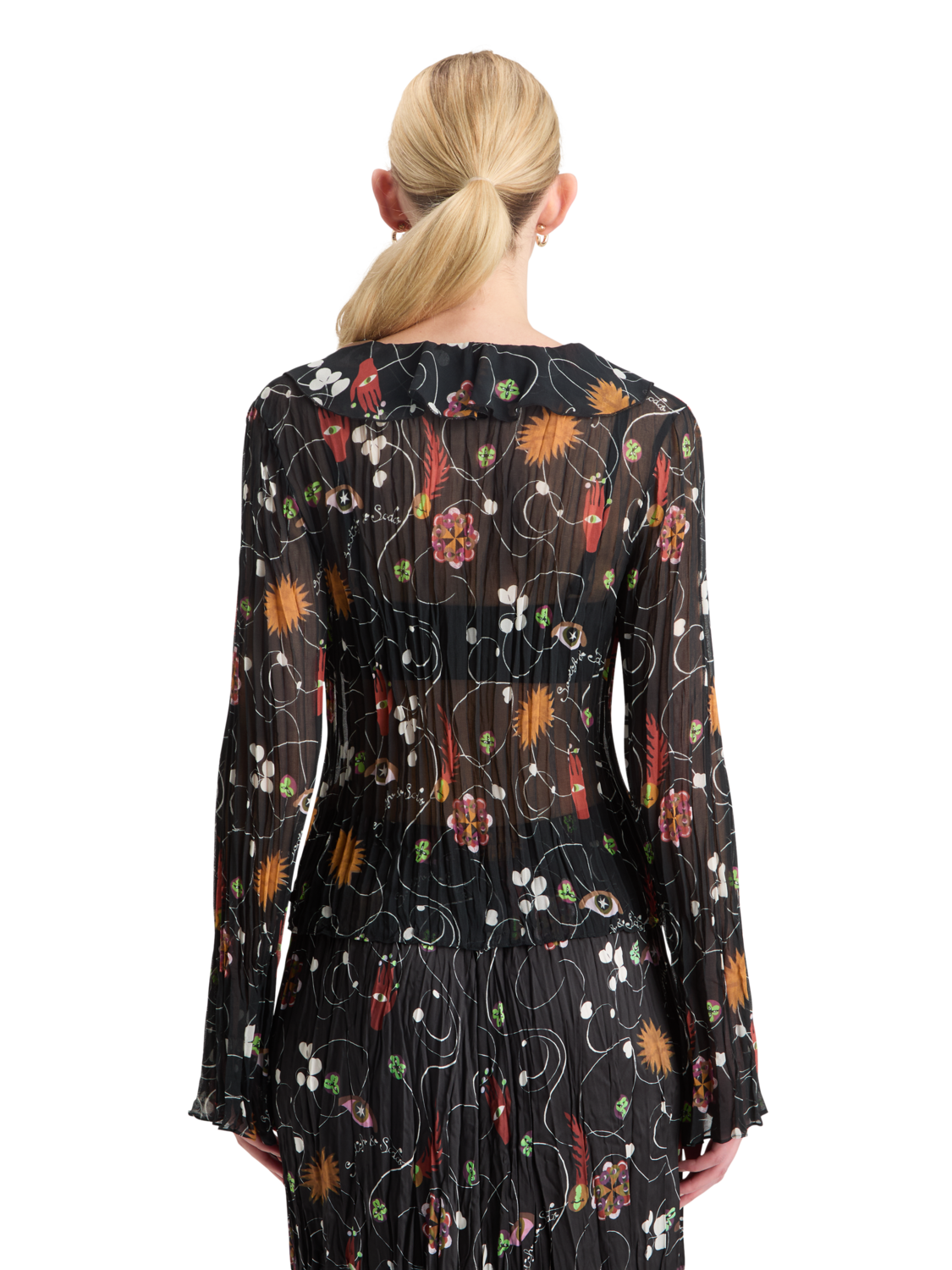 RUFFLED TOP