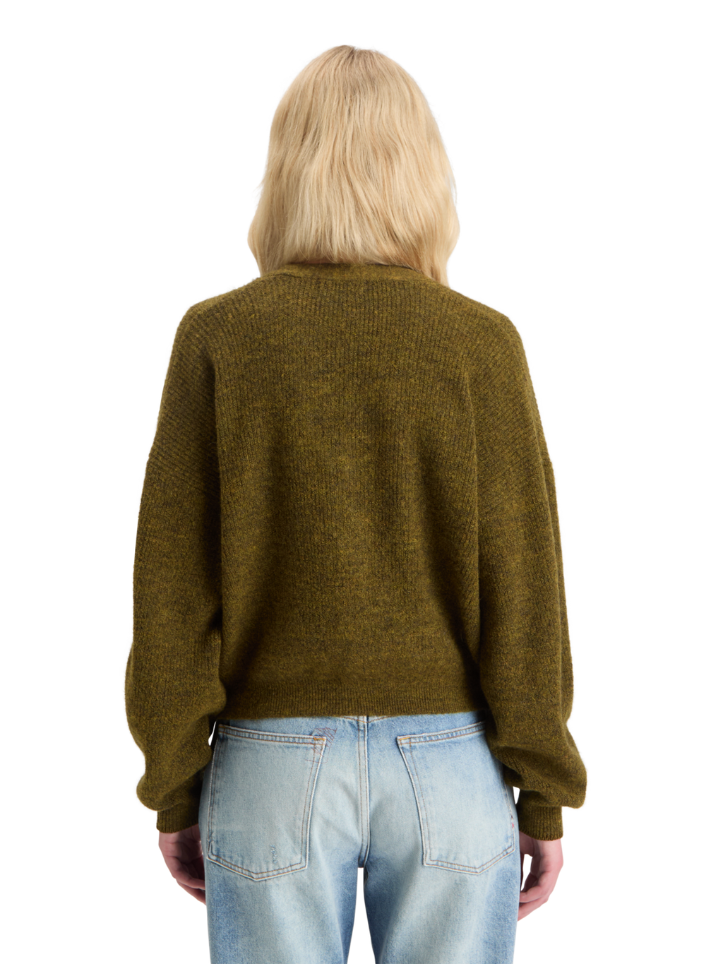 FUZZY RELAXED CARDIGAN