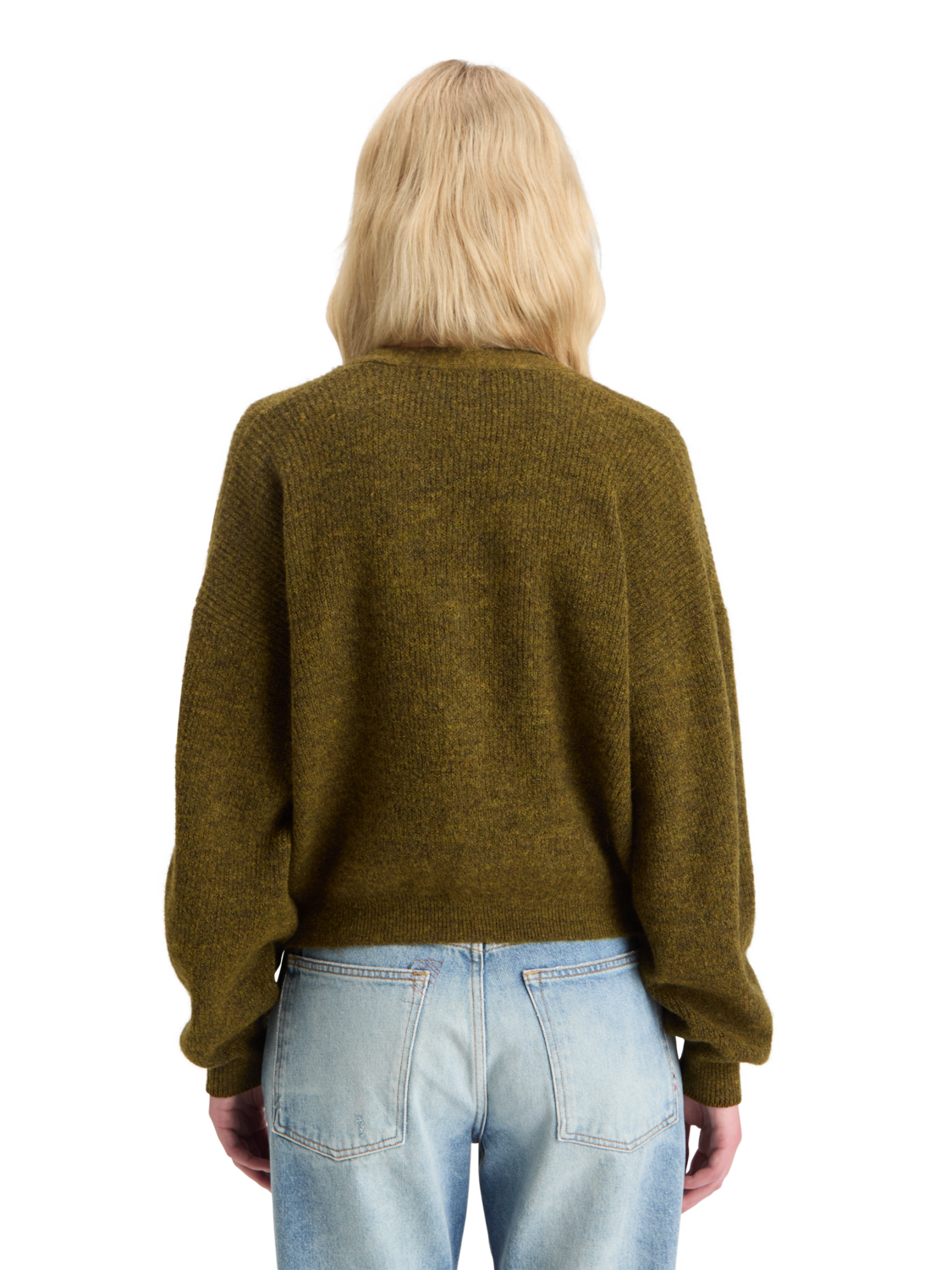 FUZZY RELAXED CARDIGAN