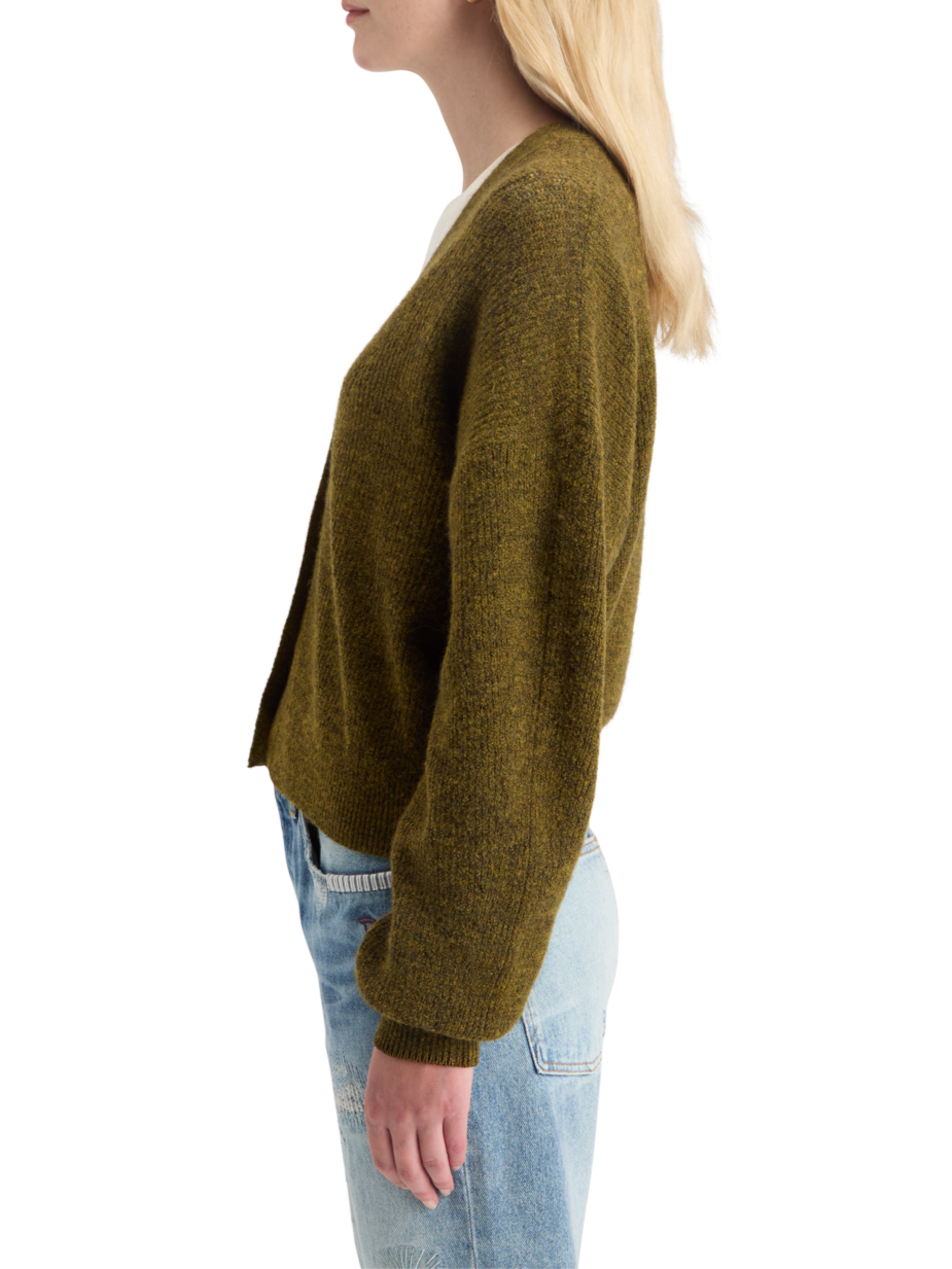 FUZZY RELAXED CARDIGAN