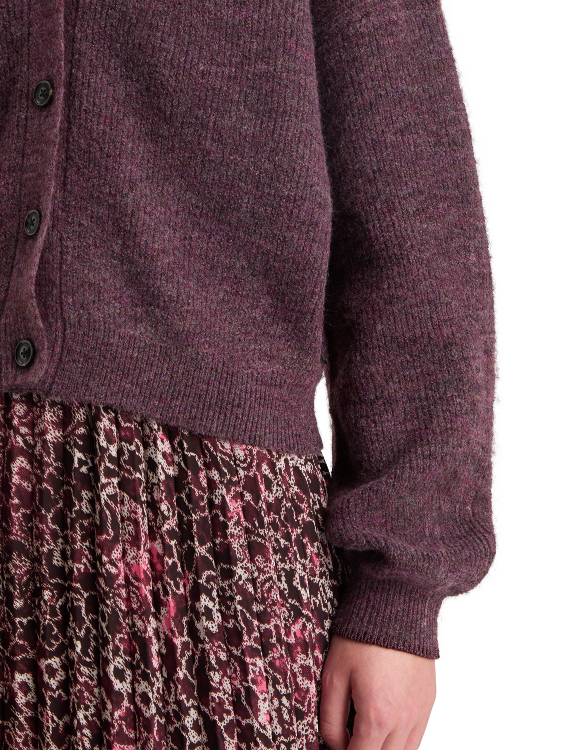 FUZZY RELAXED CARDIGAN