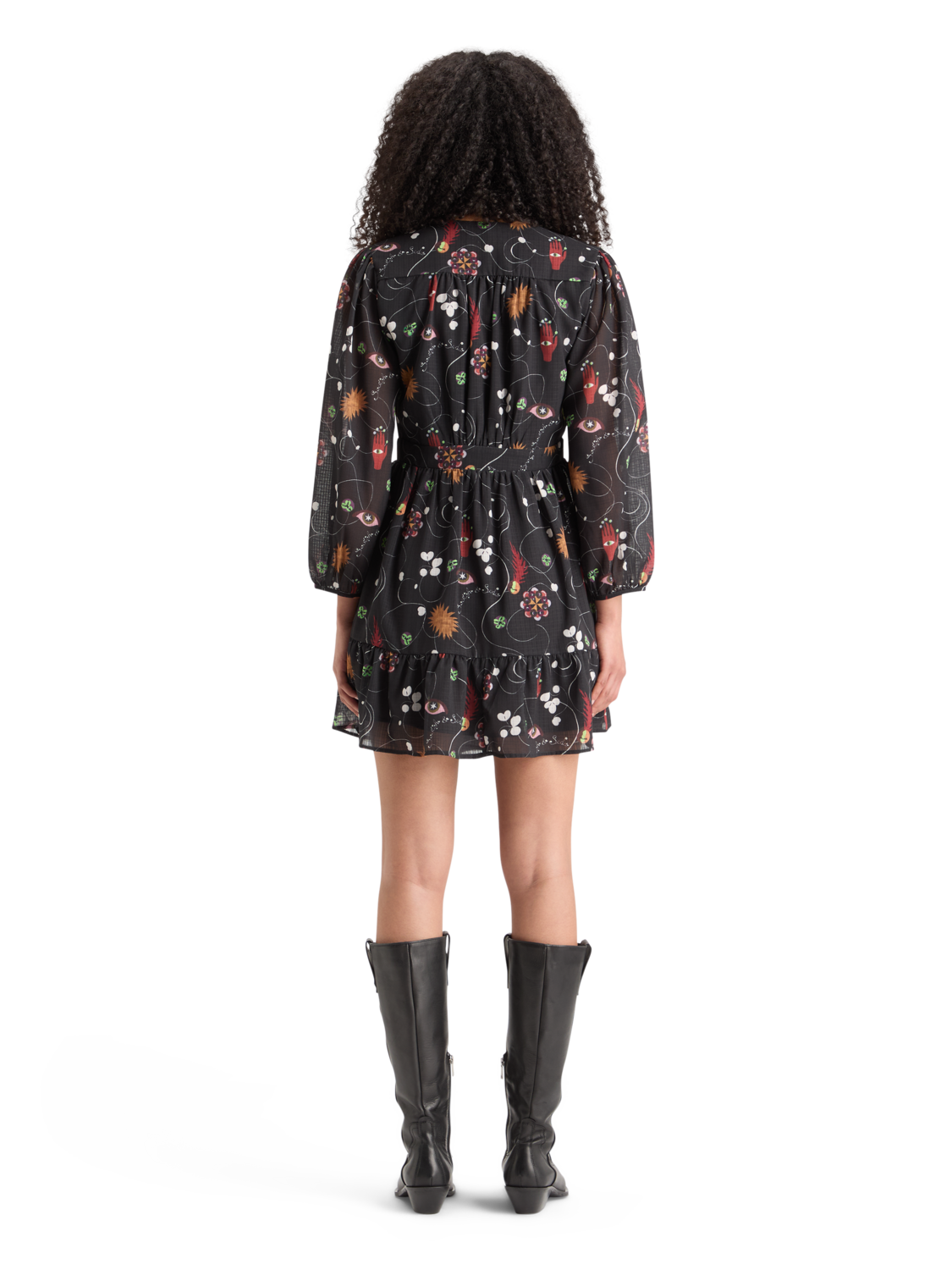 MINI WRAP DRESS