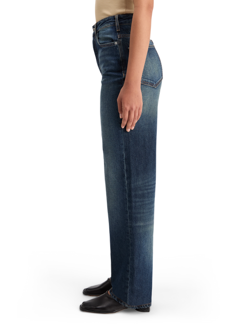 THE RIPPLE AUTHENTIC STRAIGHT JEANS  LUX BLUE