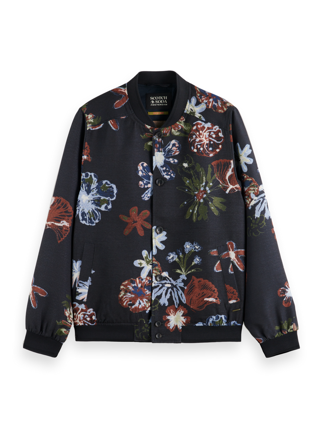 JACQUARD BOMBER JACKET
