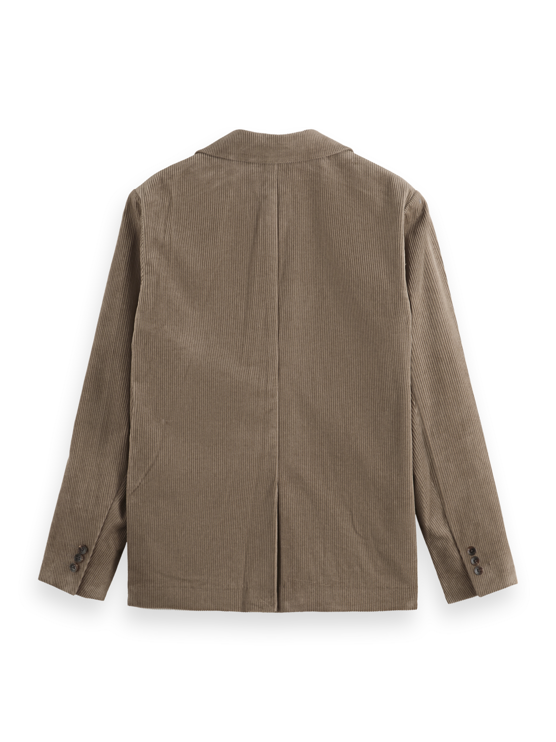 UNCONSTRUCTED RELAXED 3-BUTTON CORDUROY BLAZER