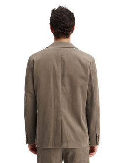 UNCONSTRUCTED RELAXED 3-BUTTON CORDUROY BLAZER