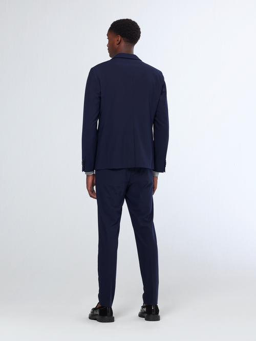 CORE - UNCONSTRUCTED PEAK LAPEL COOL-WOOL BLAZER