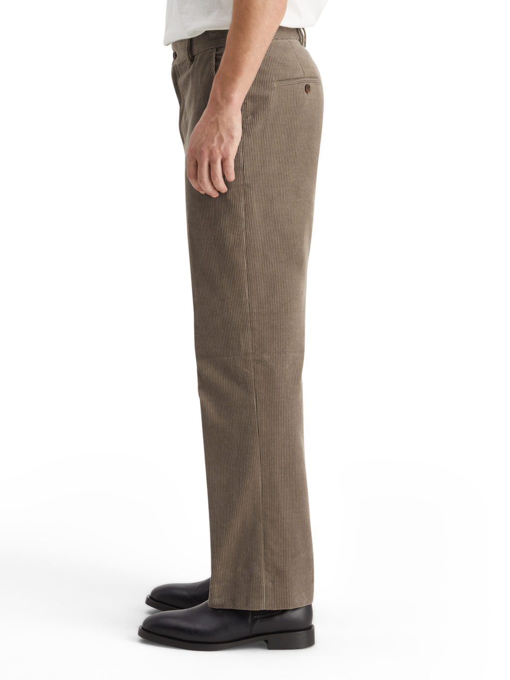 STRAIGHT FIT COTTON CORDUROY CHINO