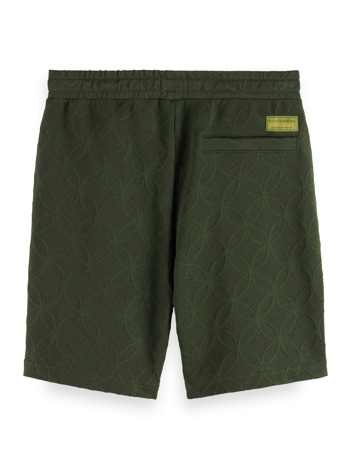 JACQUARD TERRY SWEATSHORTS