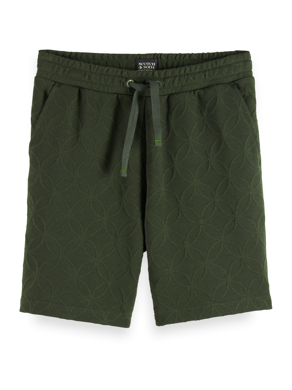 JACQUARD TERRY SWEATSHORTS
