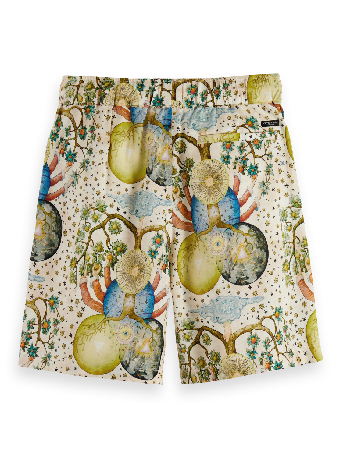 FAVE - PRINTED EMBASSY OF THE FREE MIND BERMUDA SHORT