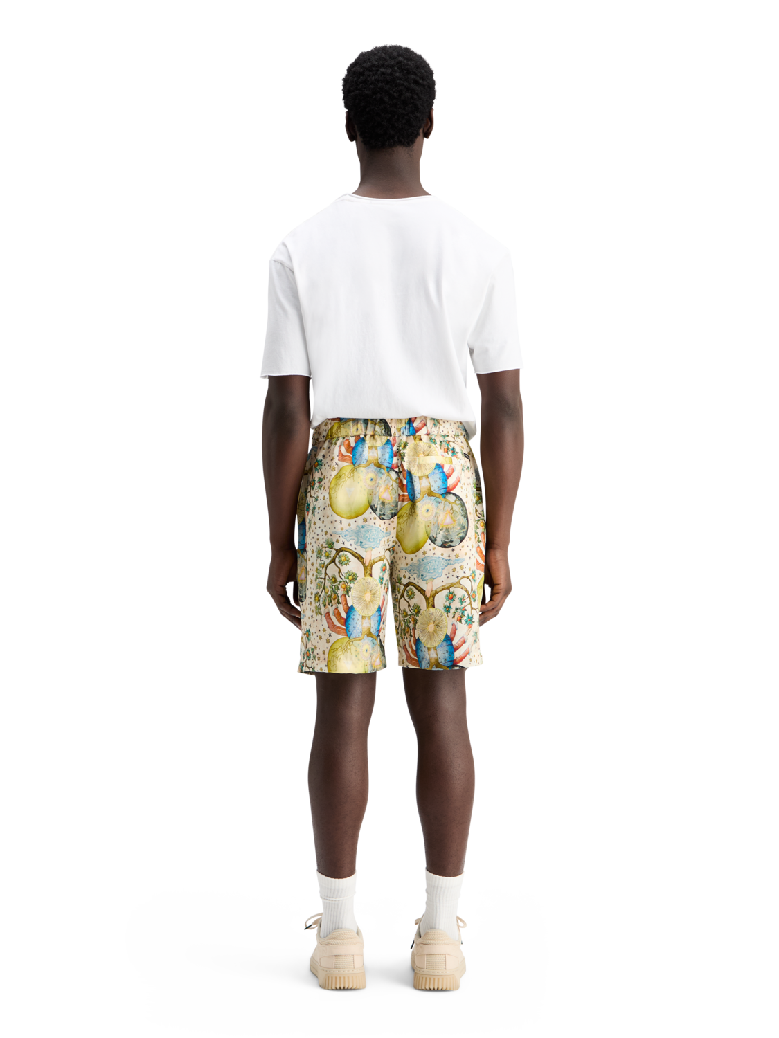 FAVE - PRINTED EMBASSY OF THE FREE MIND BERMUDA SHORT