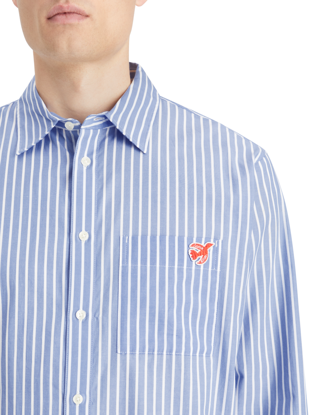 CORE - THE FREE SPIRIT PEACE BIRD POPLIN SHIRT