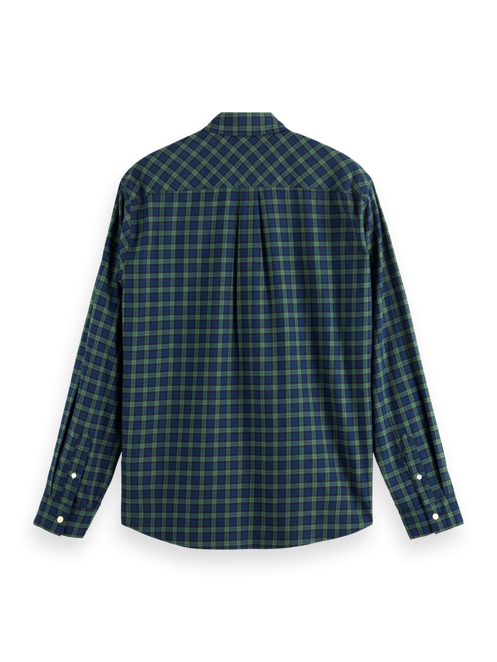 RELAXED FIT LIGHTWEIGHT FLANNEL CHECK SHIRT