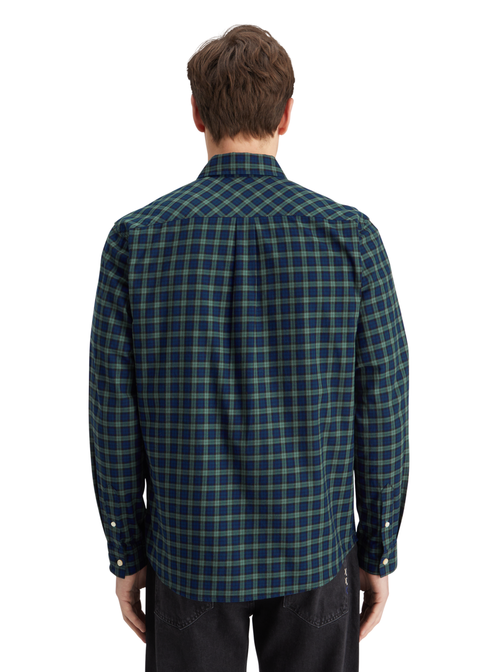 RELAXED FIT LIGHTWEIGHT FLANNEL CHECK SHIRT