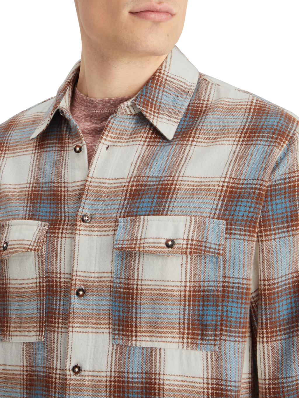 YARN DYE FLANNEL CHECK SHIRT