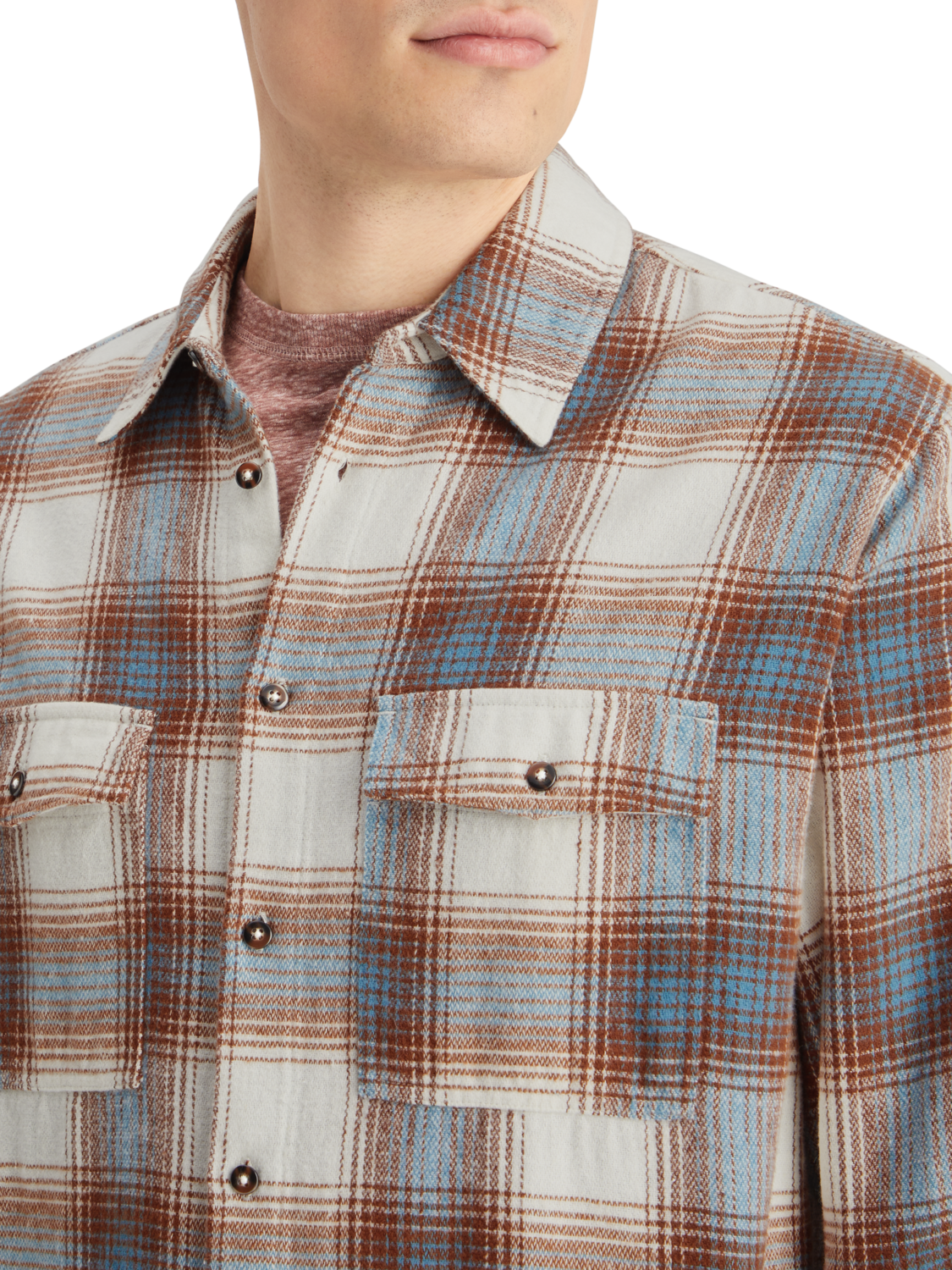YARN DYE FLANNEL CHECK SHIRT