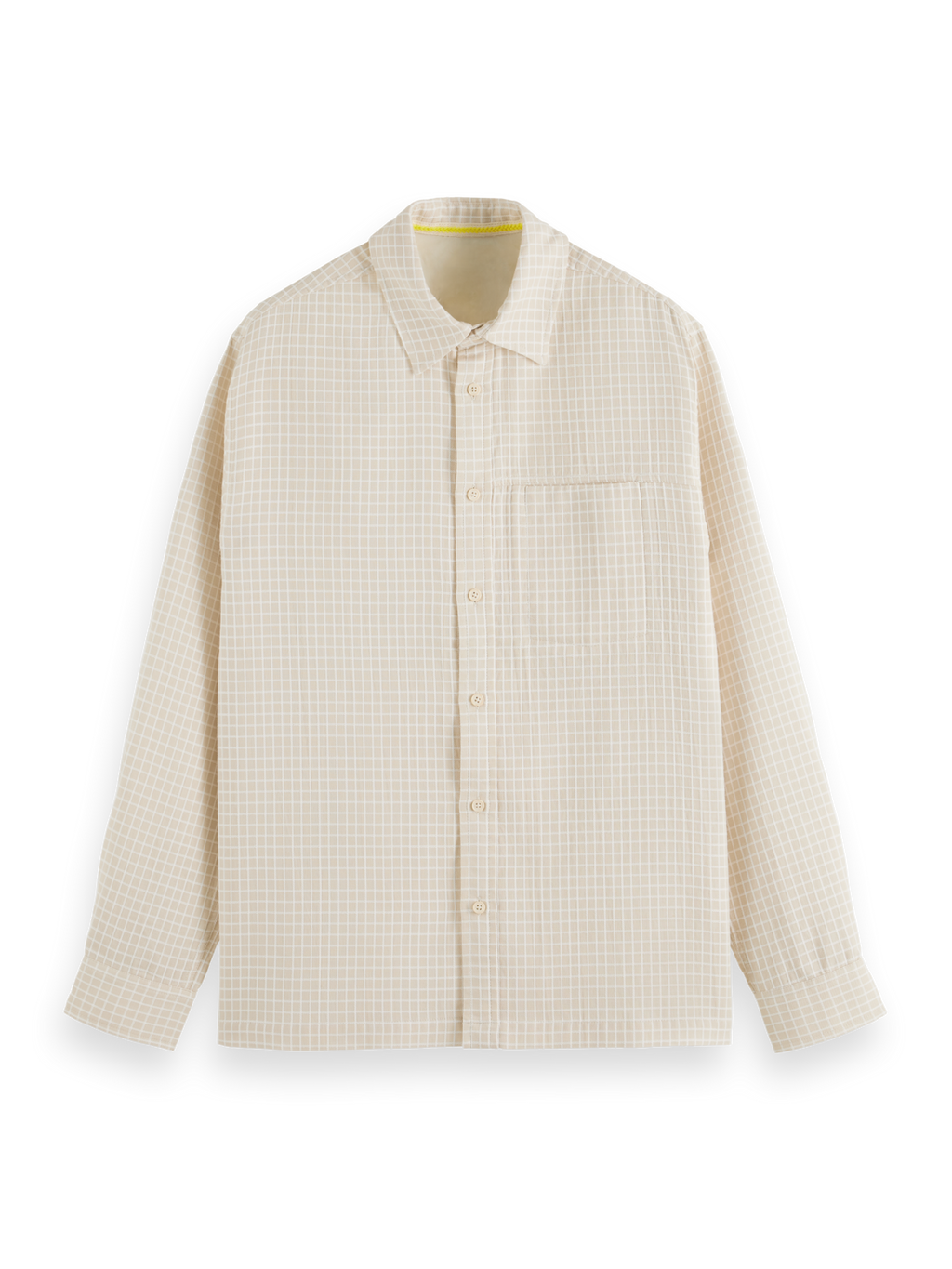 MICRO DOBBY CHECK SHIRT