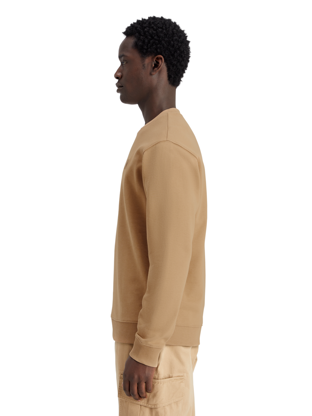 ESSENTIAL BADGE CREW SWEAT