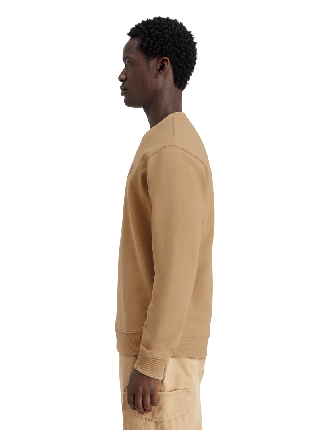 ESSENTIAL BADGE CREW SWEAT