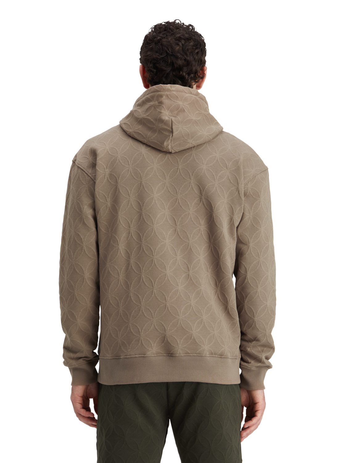 “Scotch & Soda” アートワークフーディ ForeverSummer/Khaki Jacquard terry hoodie – Scotch & Soda Amsterdam