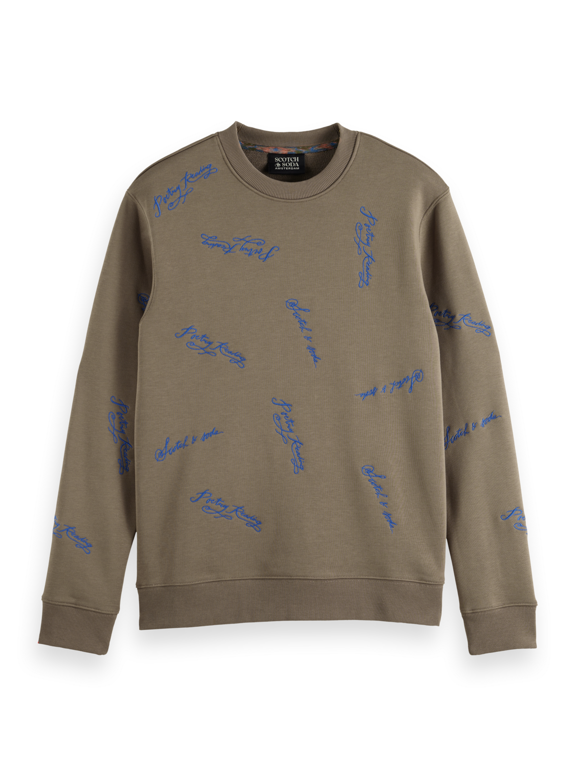 EMBROIDERED SWEATSHIRT