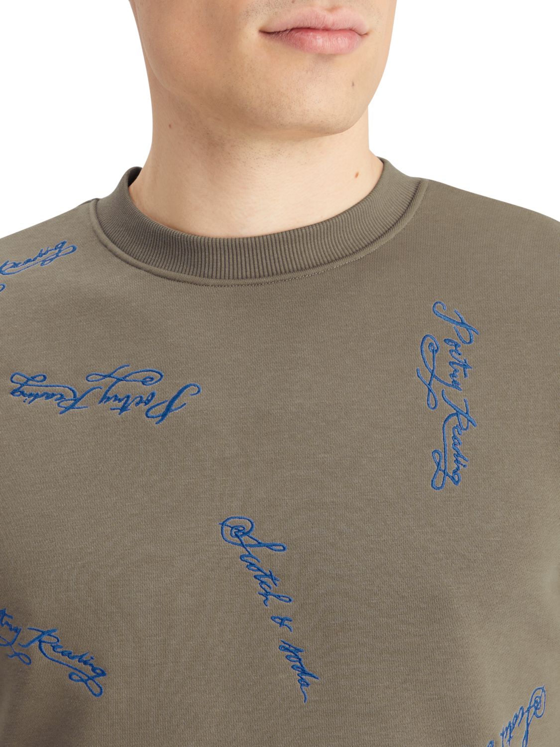 EMBROIDERED SWEATSHIRT