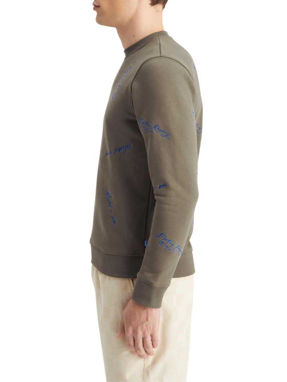 EMBROIDERED SWEATSHIRT
