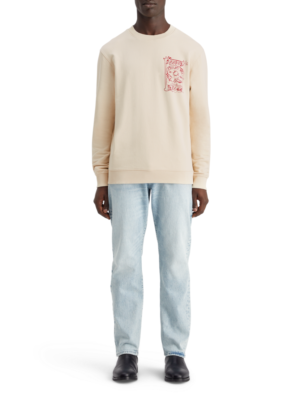 FRONT CHEST ARTWORK SWEATSHIRT