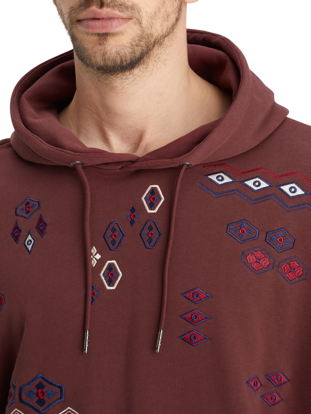 EMBROIDERED ARTWORK HOODIE