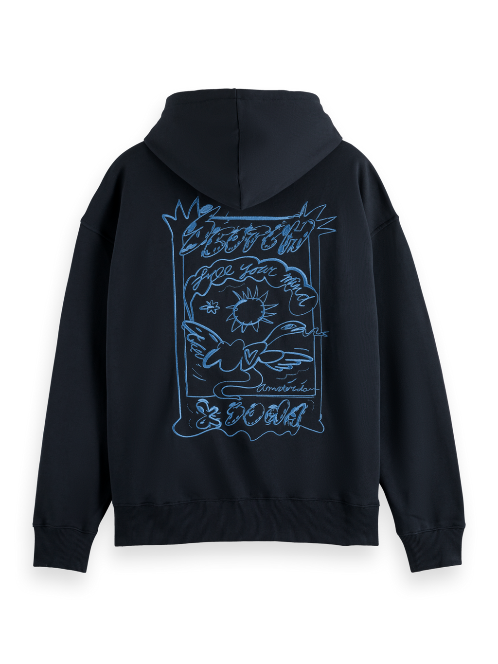 EMBROIDERED ARTWORK HOODIE