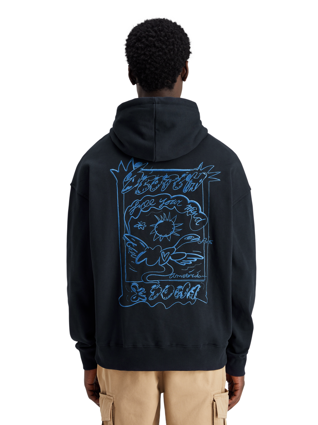 EMBROIDERED ARTWORK HOODIE