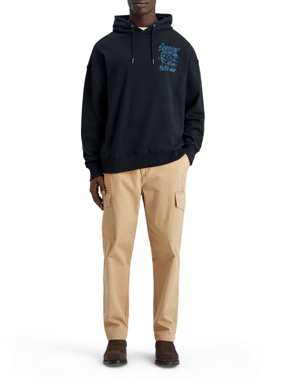 EMBROIDERED ARTWORK HOODIE