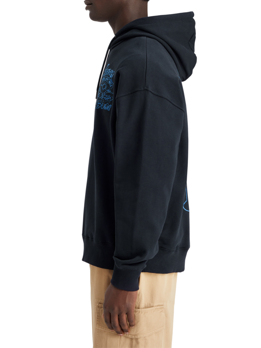 EMBROIDERED ARTWORK HOODIE