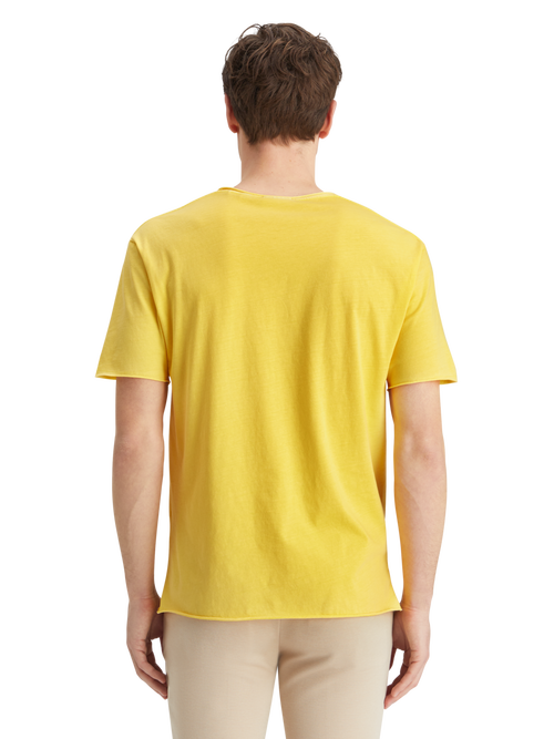 RELAXED FIT RAW EDGE T-SHIRT