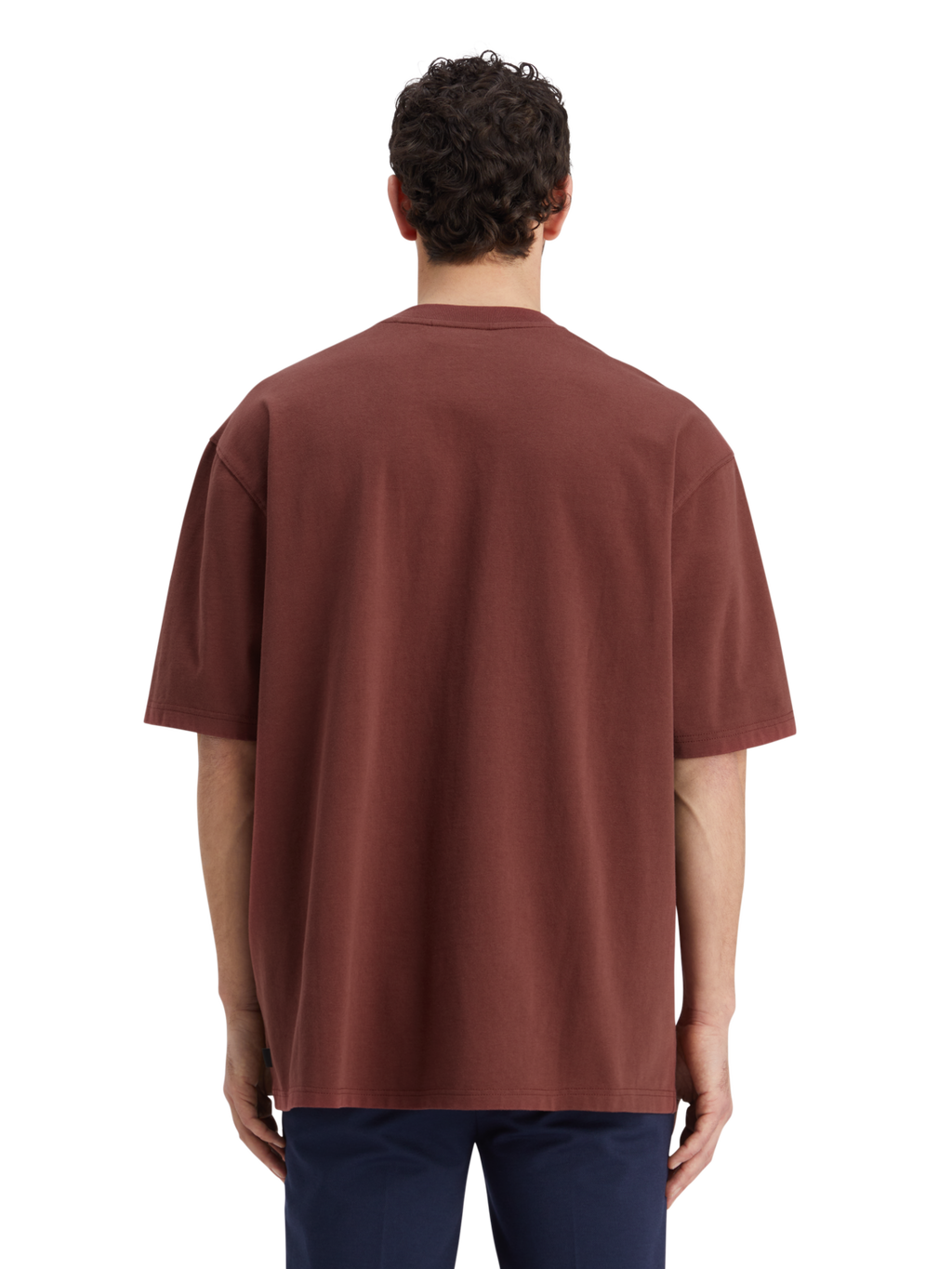 3 CROSSES LOOSE FIT CHEST POCKET T-SHIRT