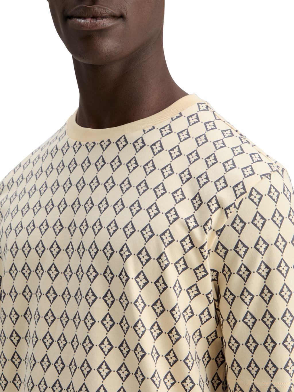 REGULAR FIT MINI ALL OVER PRINT T-SHIRT