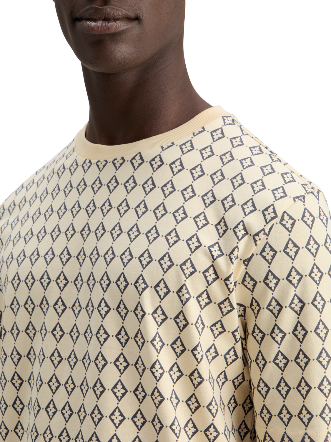 REGULAR FIT MINI ALL OVER PRINT T-SHIRT