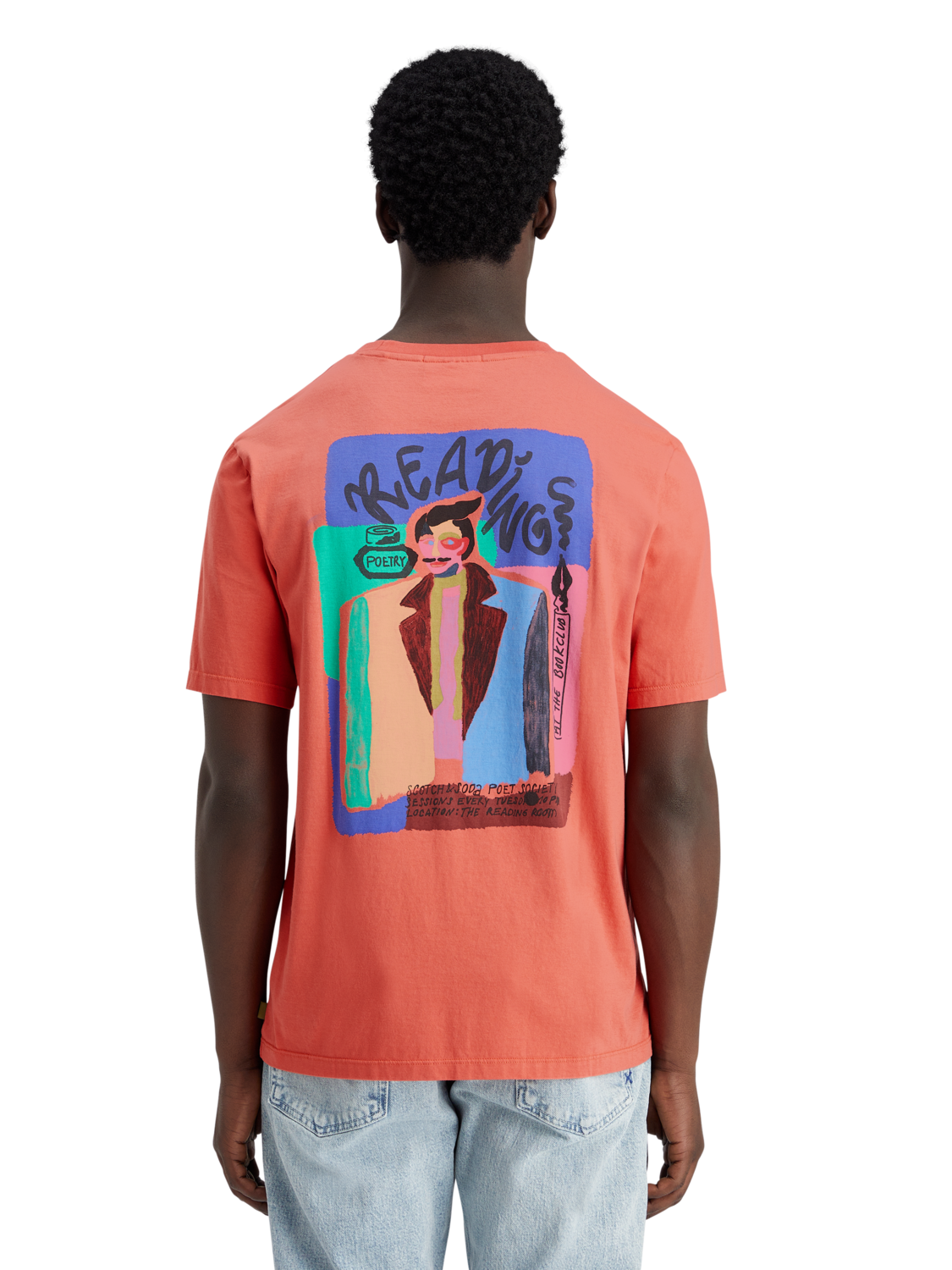 REGULAR FIT FRONT BACK ARTWORK T-SHIRT