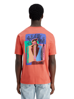 REGULAR FIT FRONT BACK ARTWORK T-SHIRT