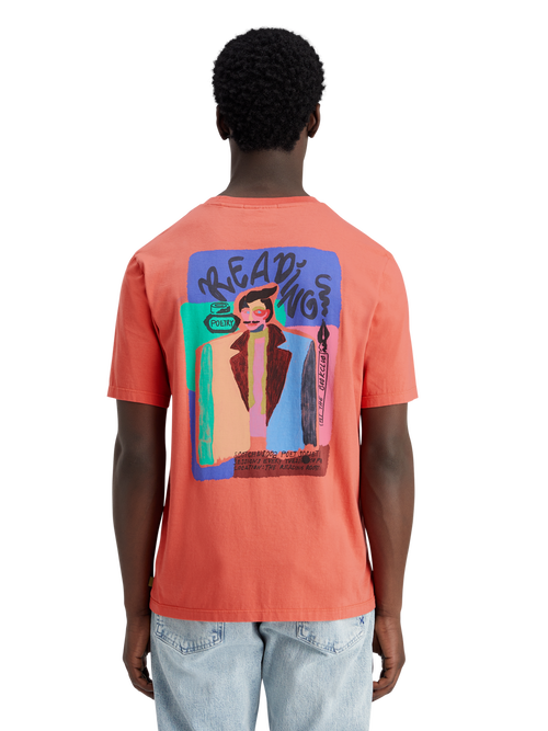 REGULAR FIT FRONT BACK ARTWORK T-SHIRT